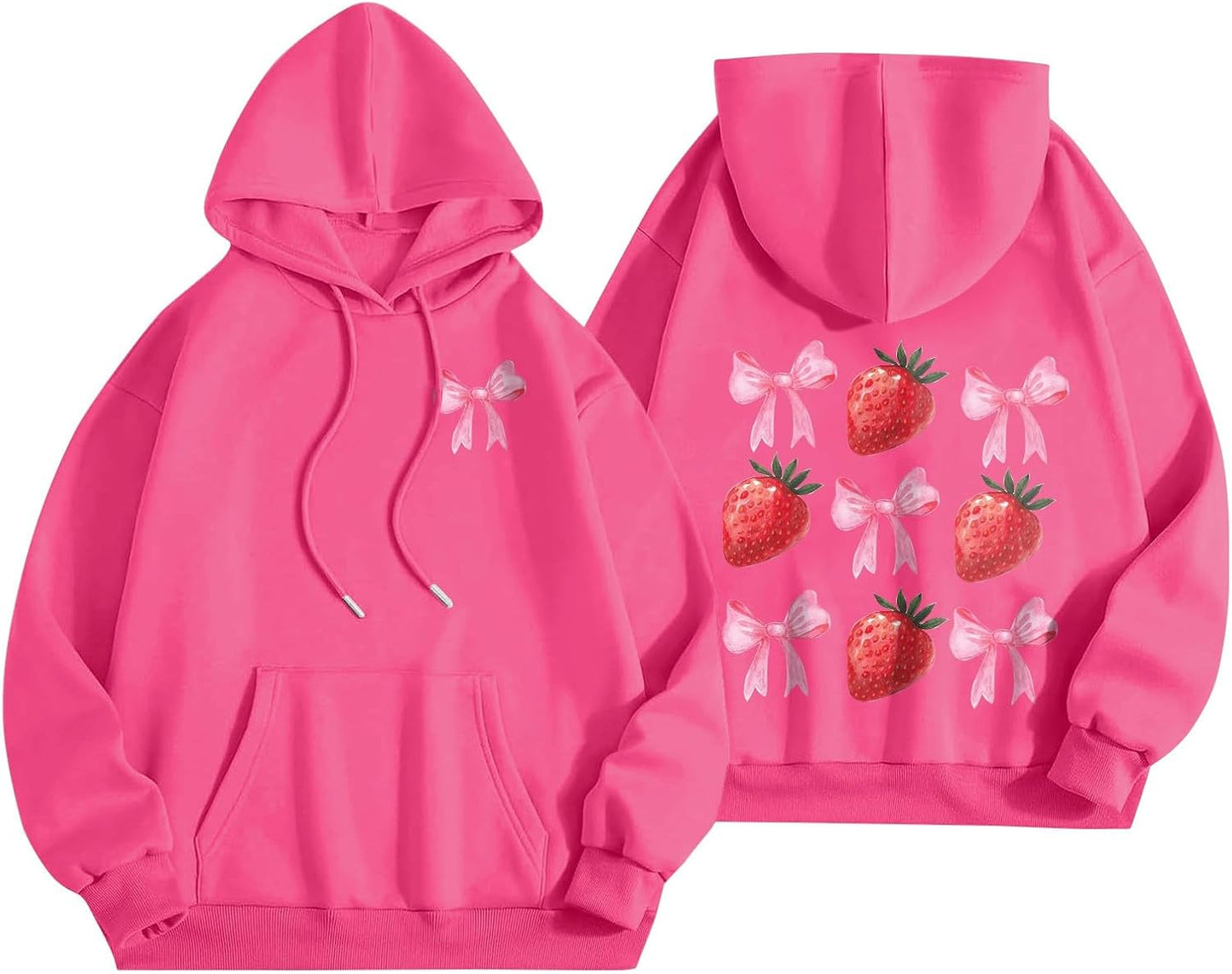 Palm Puff Oversized Hoodie - Cute & Cozy!
