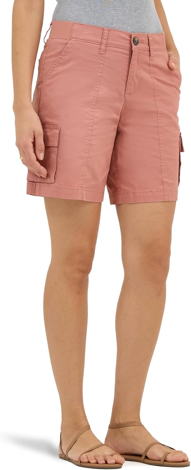 Lee Women's Ultra Lux Comfort Flex-To-Go Cargo Shorts Review