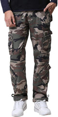 Match Men's Wild Cargo Pants Relaxed Fit - Heavy Cotton Twill