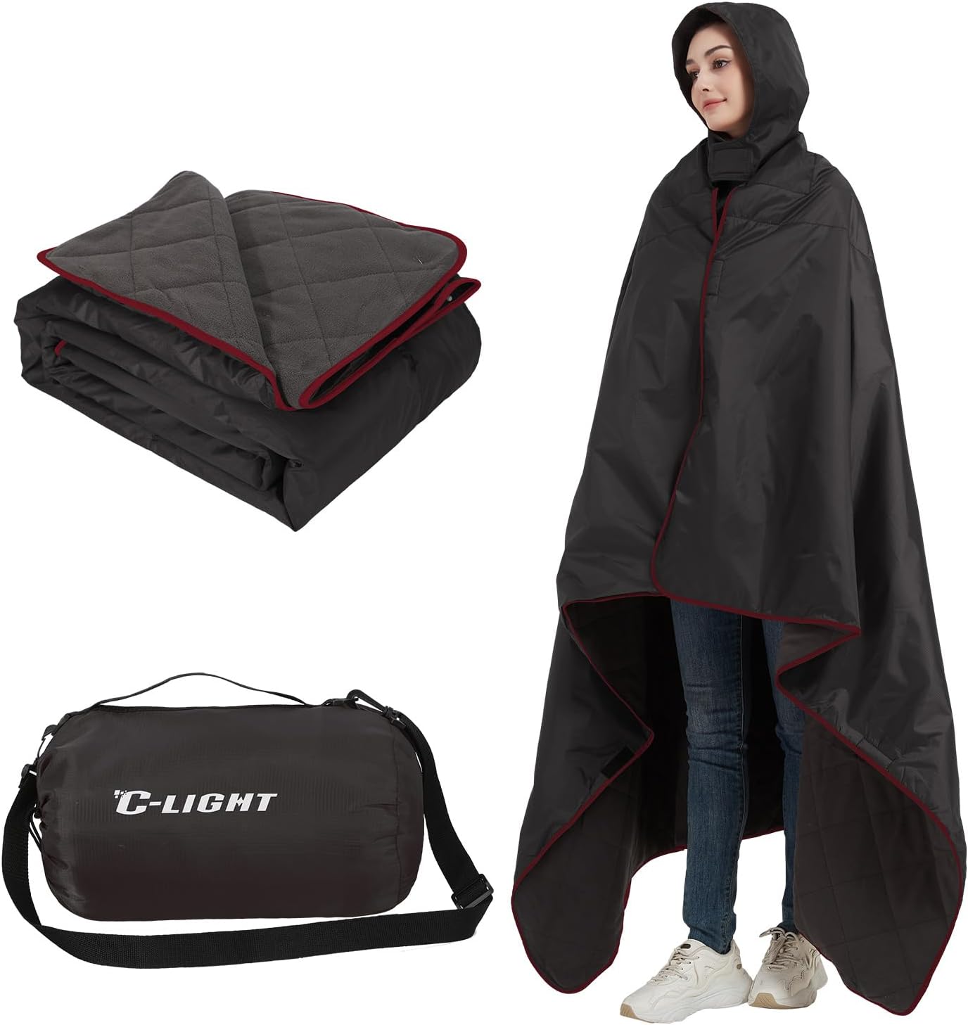 Waterproof Stadium Blanket - Stay Warm Outdoors