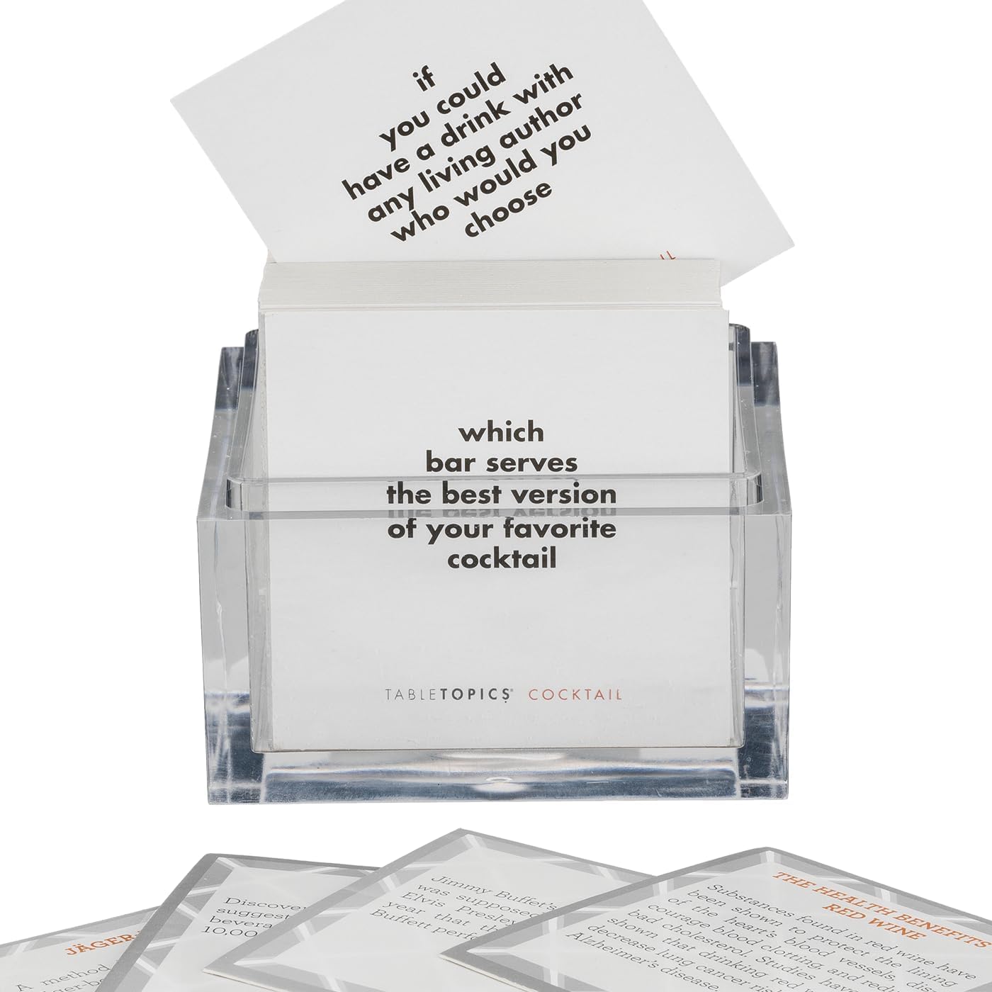 Cocktail Conversation Cards - Fun Icebreaker Game