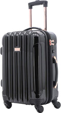 kensie 20 Alma Carry-On TSA-Lock Spinner Luggage for Travel