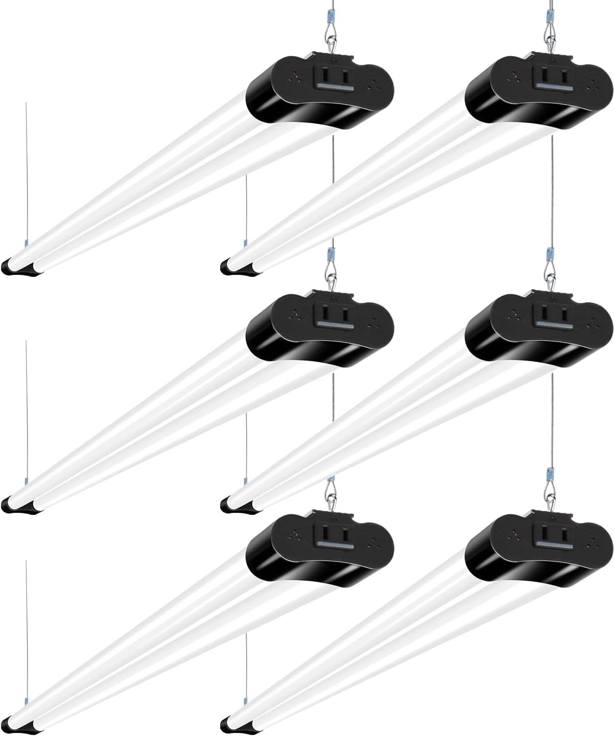 Hykolity 4FT Linkable LED Shop Light - Super Bright Utility Fixture