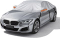 Half Car Cover for Sedan Sunroof & Windshield Cover - All-Season