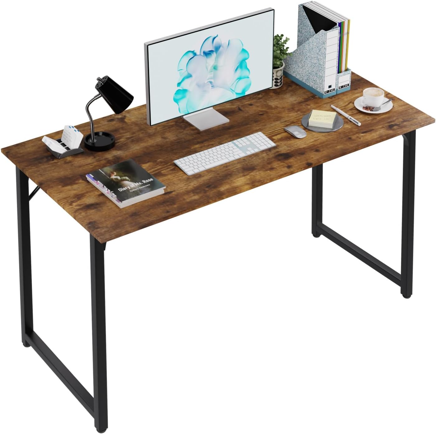 Adjustable Feet Computer Desk - Modern Home Office Furniture