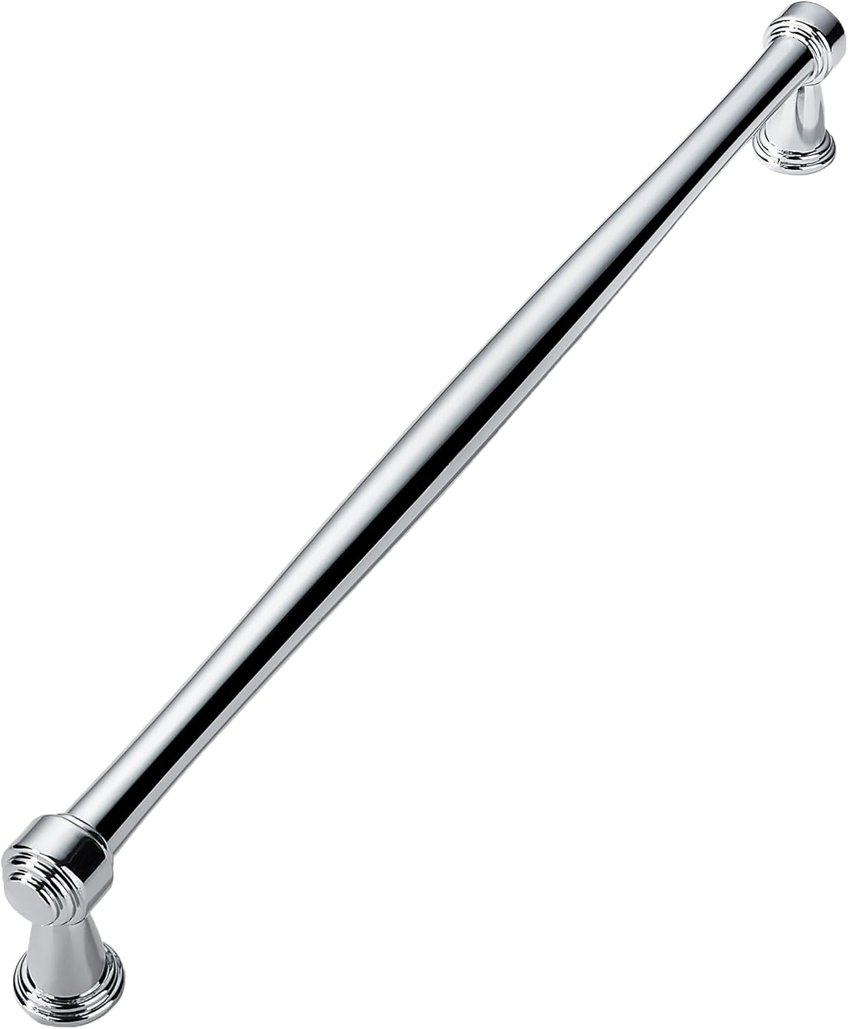Khtumeware 18 Inch Polished Chrome Cabinet Pulls for Kitchen