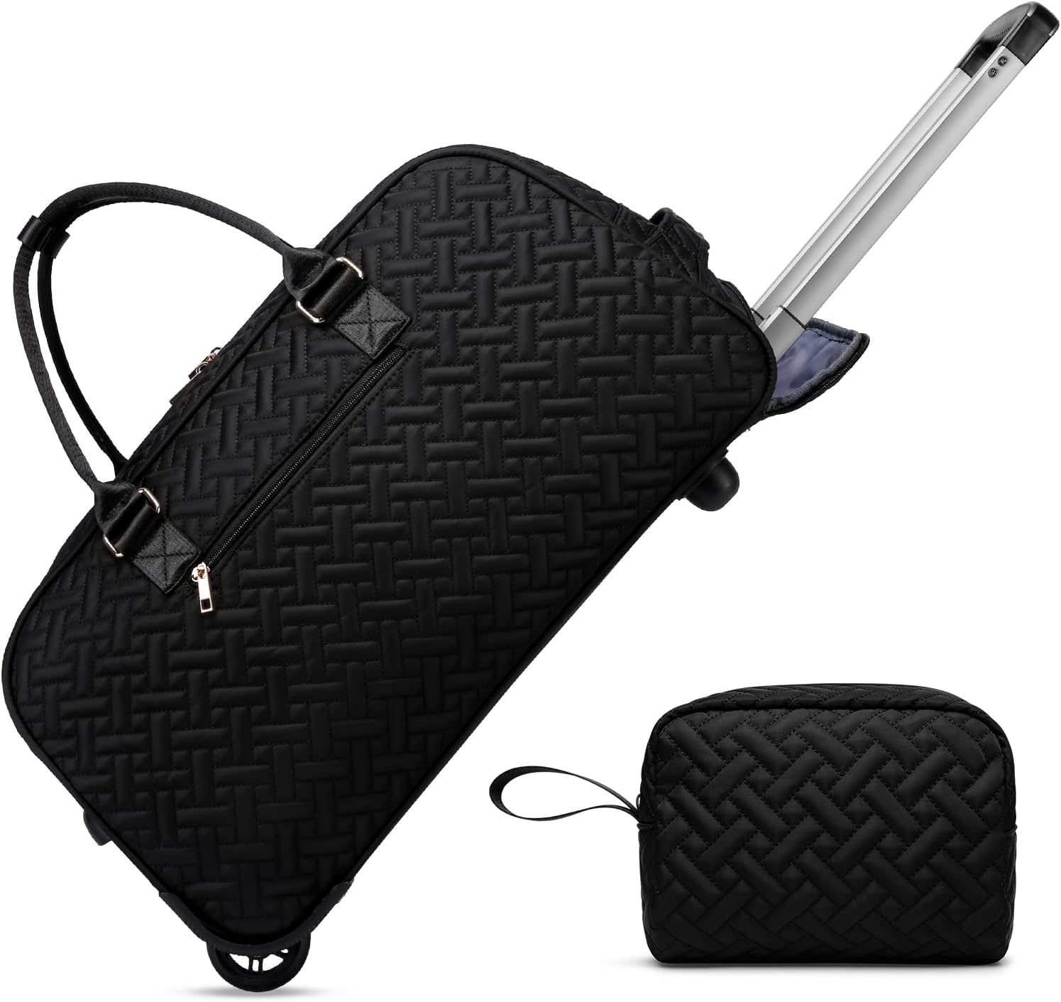 Duffle Bag for Travel with Shoe Compartment and Wet Pocket