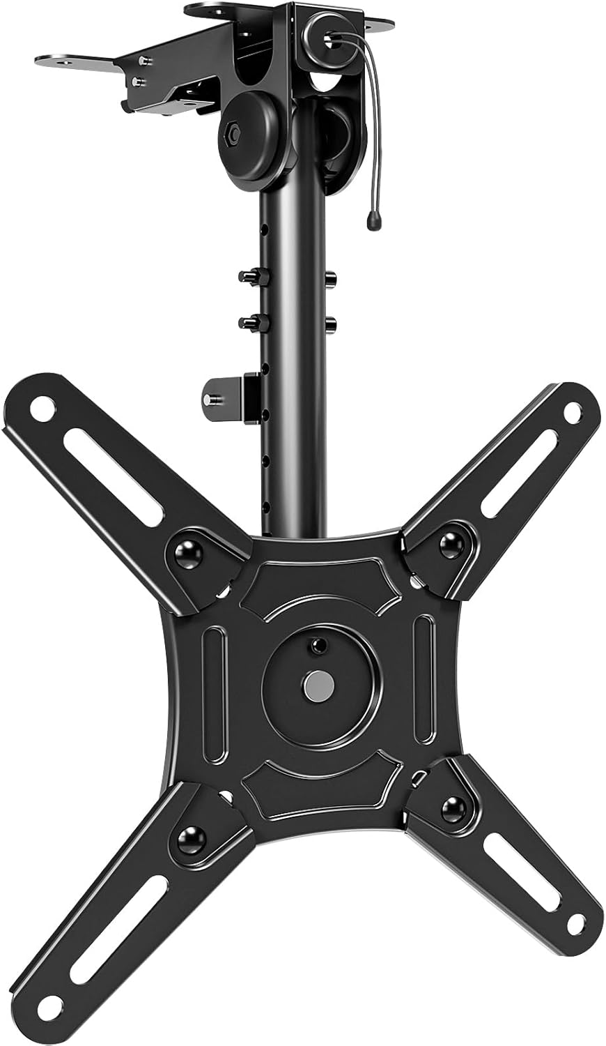 Adjustable Flip Down Ceiling TV Mount - Maximize Space!