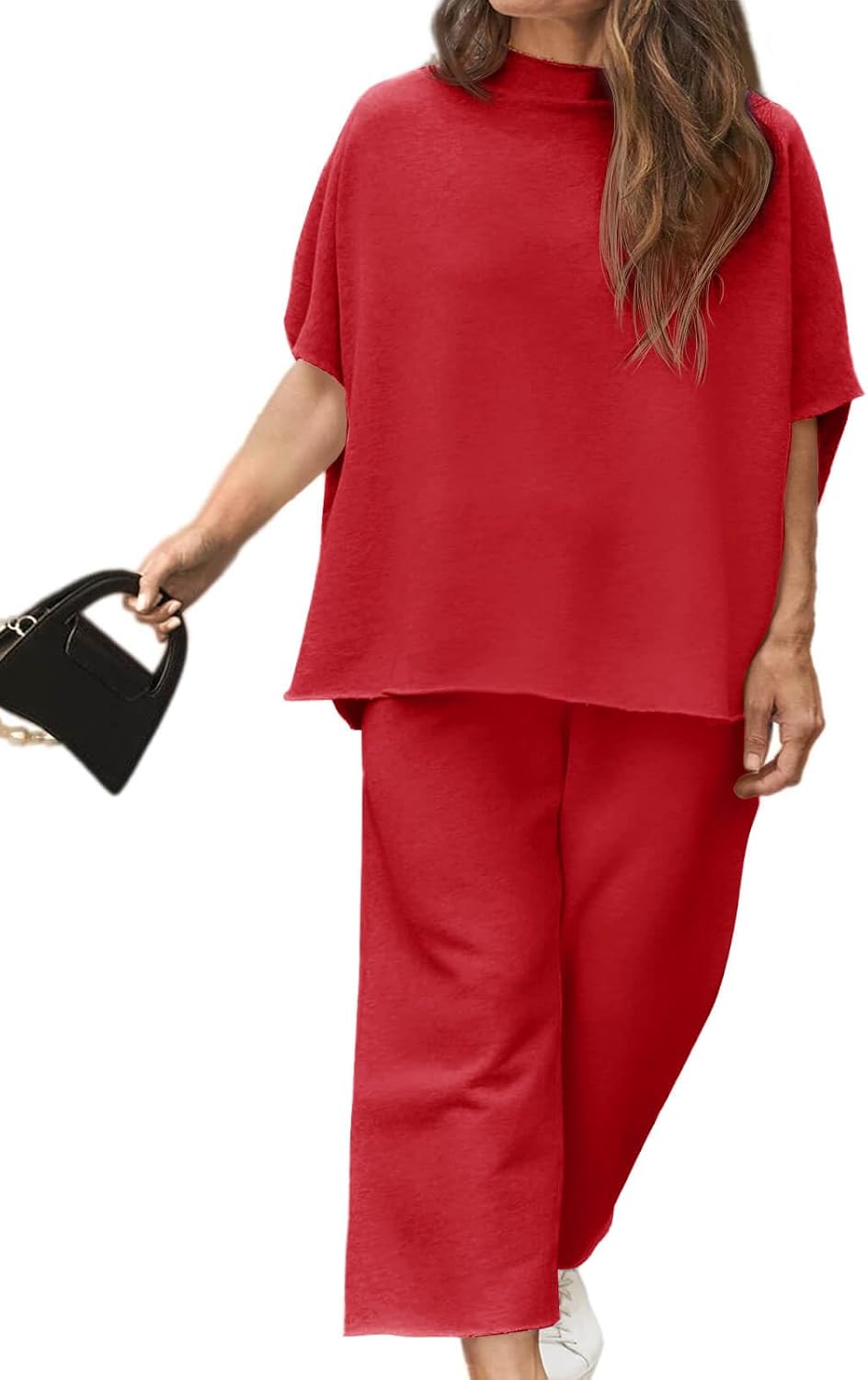 Beautife Plus Size 2 Piece Outfits for Women - Chic Lounge Set