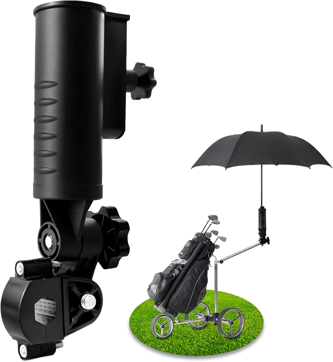 Windproof Golf Umbrella Holder - 180 Adjustable