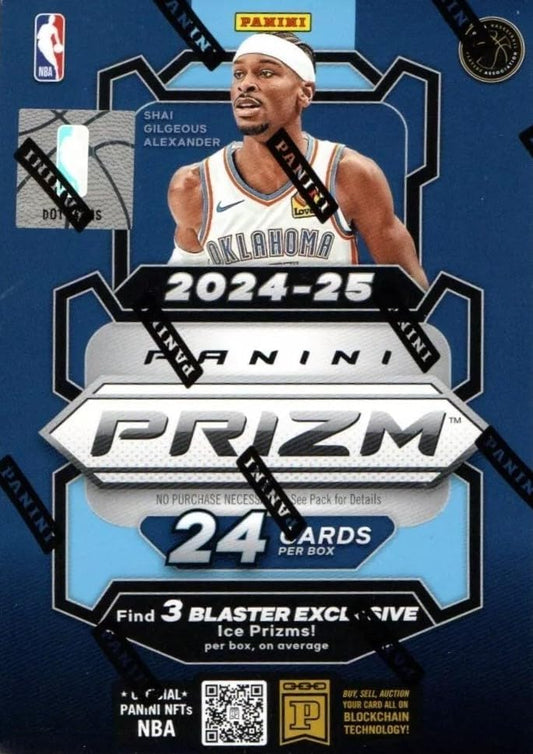 2024 2025 Panini PRIZM Basketball Blaster Box with Ice Prizms