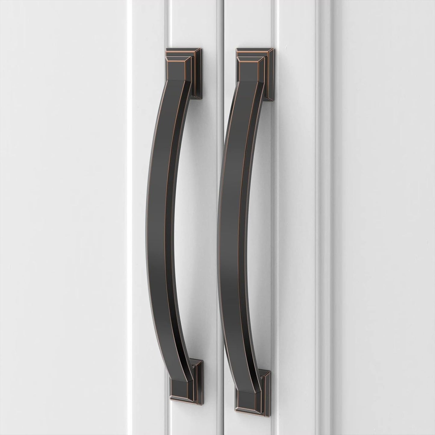 Asidrama 10 Pack 5 Inch Oil Rubbed Bronze Cabinet Handles