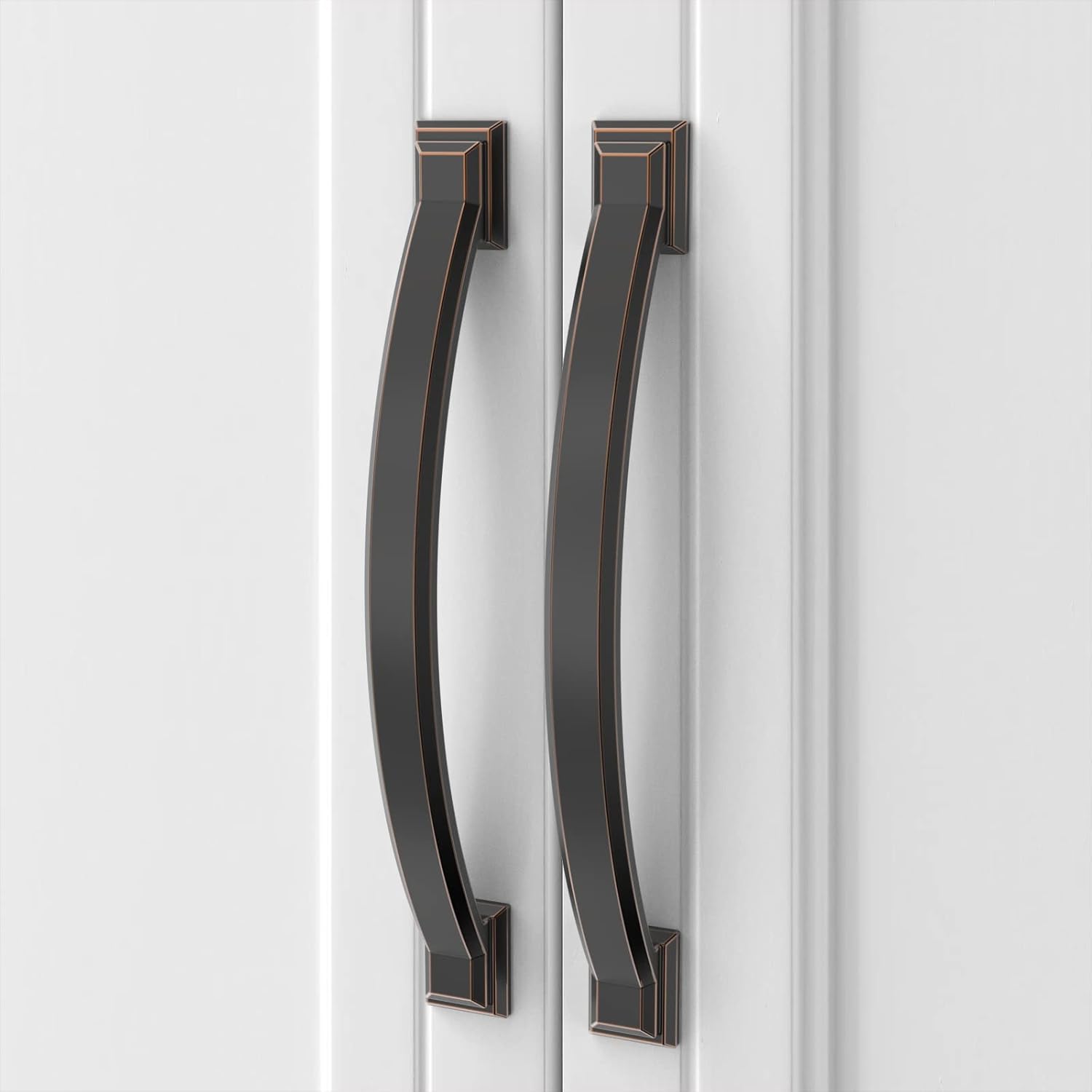 Asidrama 10 Pack 5 Inch Oil Rubbed Bronze Cabinet Handles