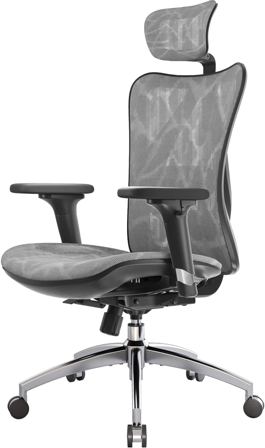 SIHOO Ergo Chair - Ultimate Comfort Grey
