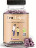 TruHeight Growth Gummies Grape for Kids & Teens - Natural Growth