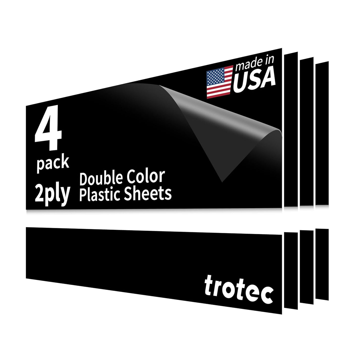 Trotec TroLase Double Color Laser Engraving Plastic Sheets