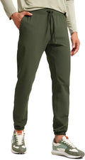 CRZ YOGA Mens 4-Way Stretch Golf Joggers with Pockets 30 in - Slim