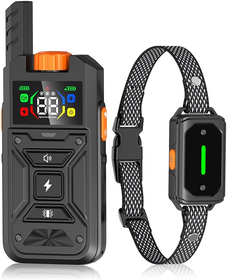 2600FT Remote Dog Training Collar - Waterproof, 3 Modes, Rechargeable