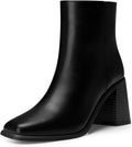Women Heel Ankle Boots 2.91 in Chunky Heels - Classic Ankle Bootie