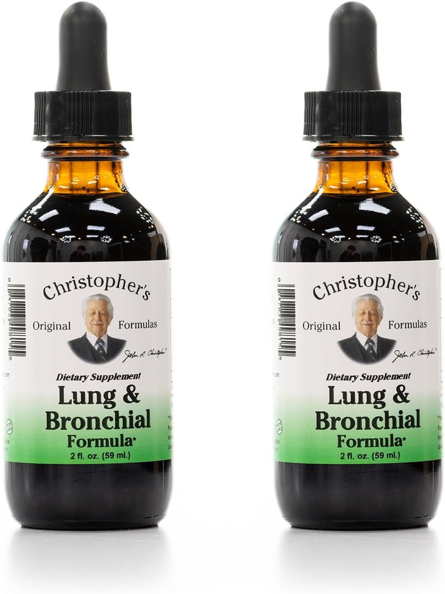 Lung & Bronchial Formula for Natural Respiratory Support