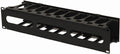NavePoint High Density 2U Steel 19 Inch Rack Cable Manager Cover