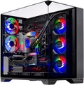 Skytech O11 Vision Gaming PC Desktop - 4K Ready Ryzen 7 9800X3D