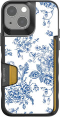 iPhone 13 mini Wallet Case - Holds 3 Cards + Cash, Slim Protection