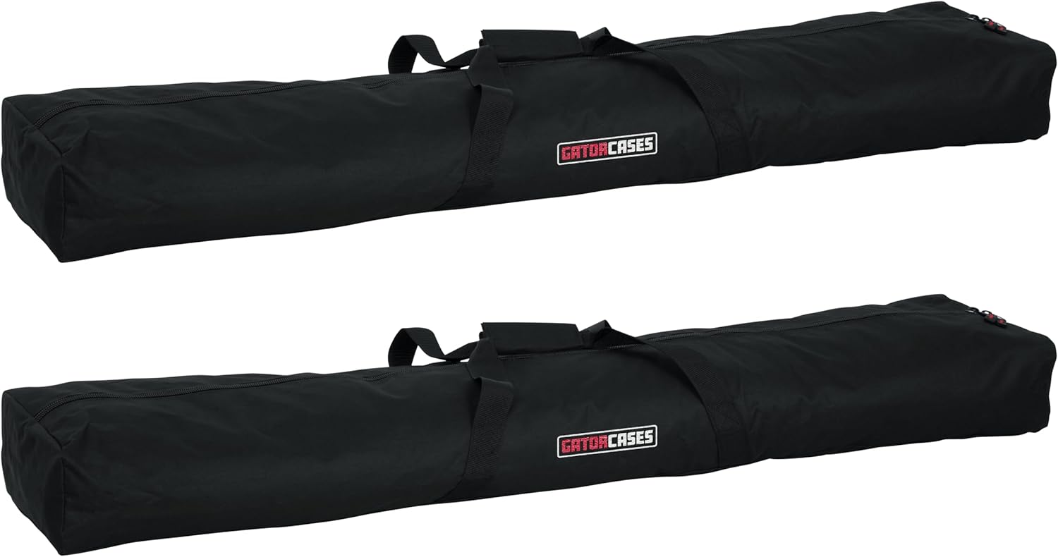Gator Set of 2 Carry Bags for Speaker and Microphone Stands