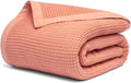GOTS Certified 100% Organic Cotton Throw Blanket 60in x 80in