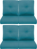 Outdoor Glider Chair Cushion Set of 4 for Comfortable Seating