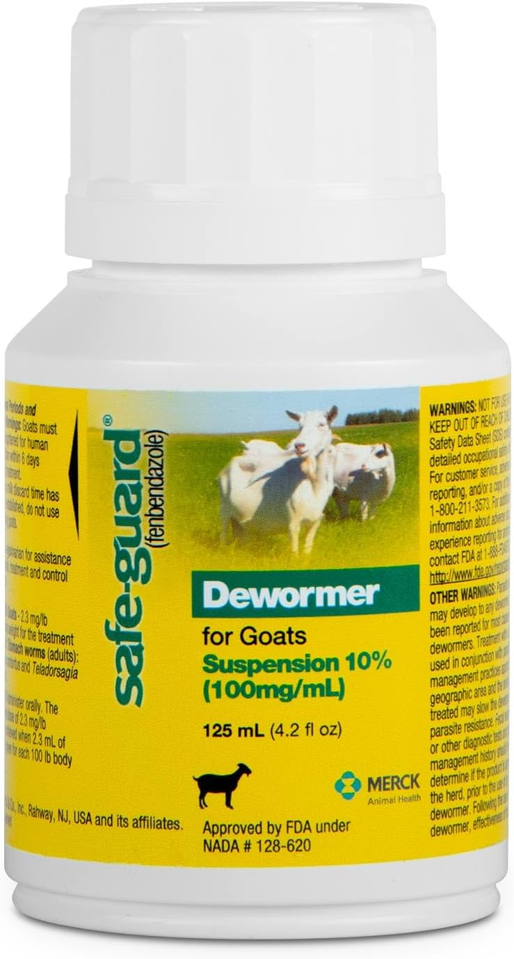 Safe-Guard Dewormer Liquid 125ml for Effective Parasite Control
