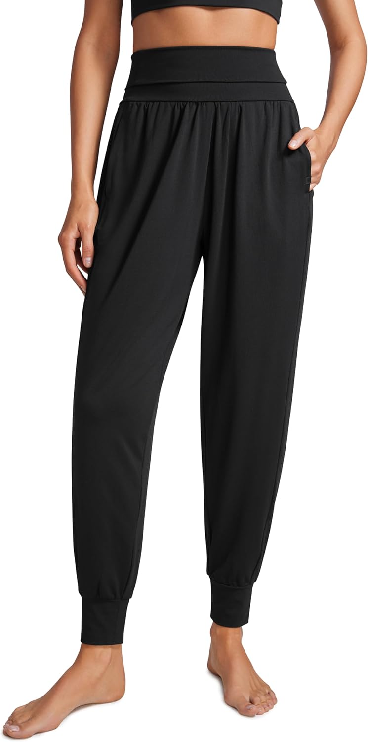 CRZ YOGA High Waisted Joggers: Cozy Style, Everyday Comfort