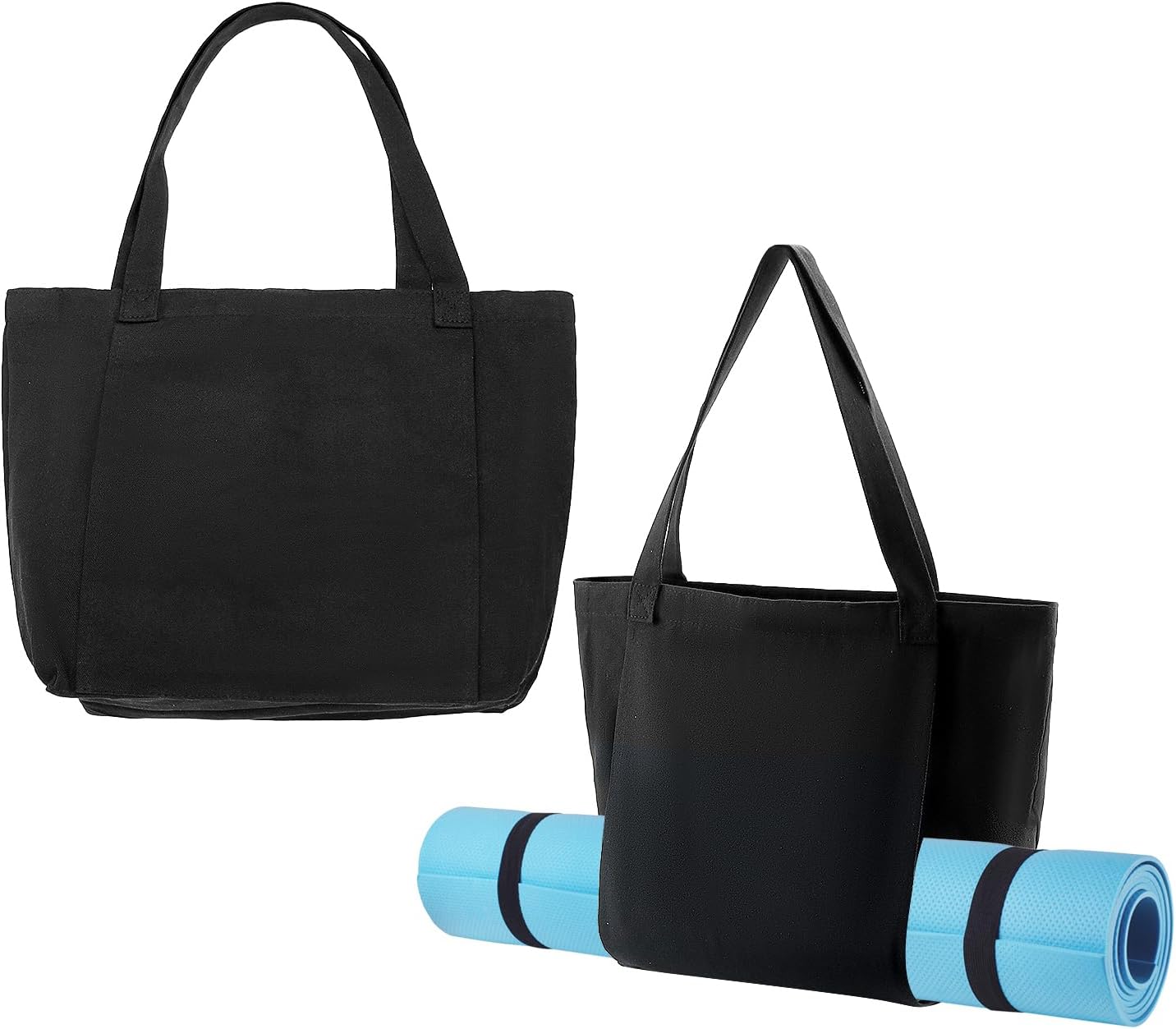 QWORK Yoga Mat Bag Set: Spacious & Stylish