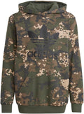 adidas Kids Boys Camo Hoodie Athletic Outerwear Casual - Cozy Fit