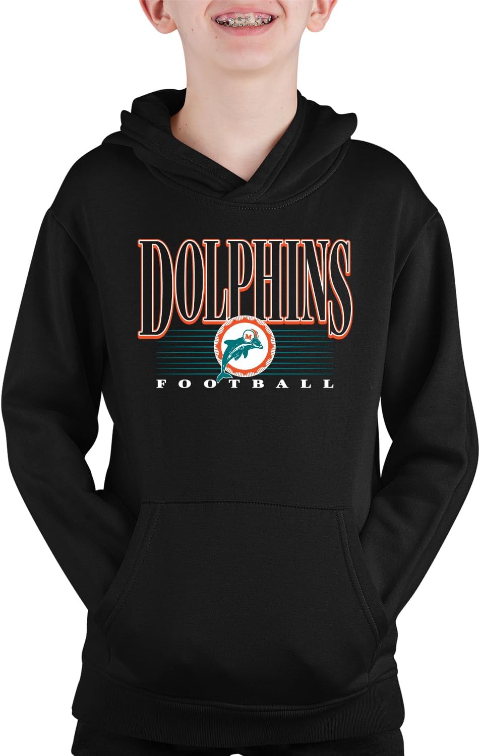 Miami Dolphins Youth Overtime Blueprint Hoodie for All Fans