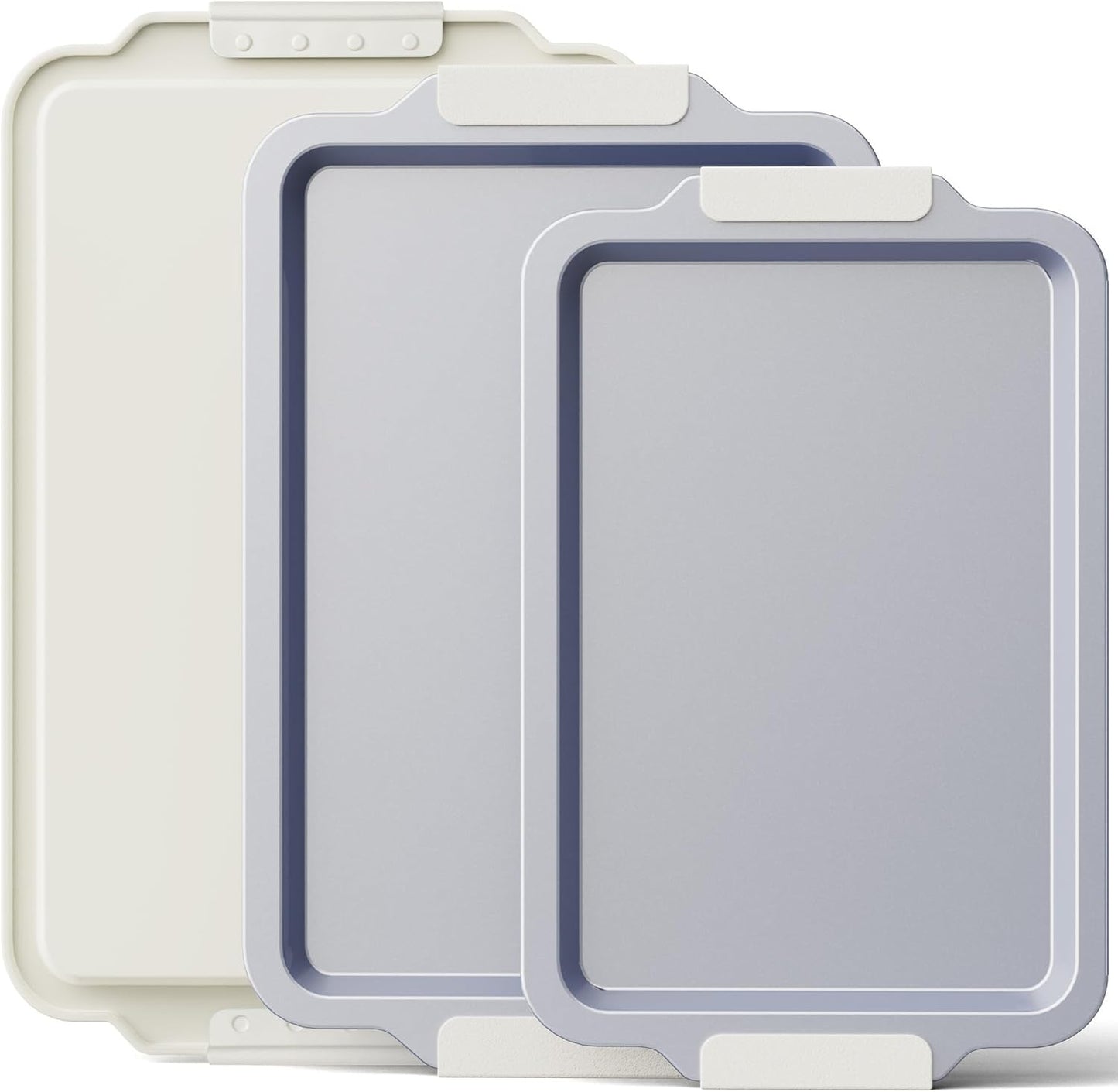 BRONYPRO Non Stick Ceramic Baking Sheet Pan Set for Versatile Cooking