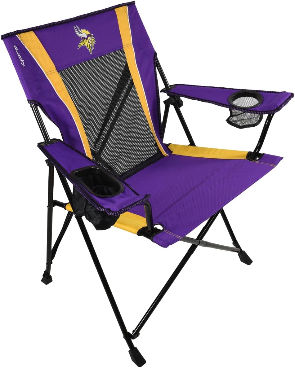 Ultimate Comfort: Kijaro Dual Lock Pro Chair - Minnesota Vikings