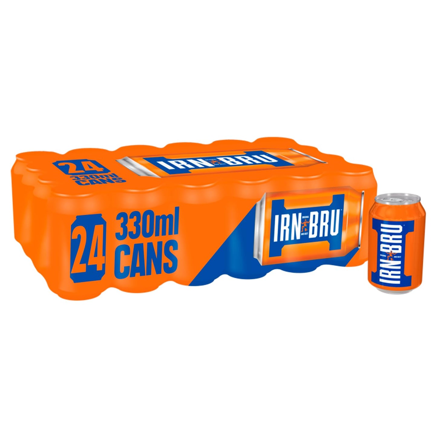 IRN-BRU Original Scottish Sparkling Soda - Citrus Flavored Drink