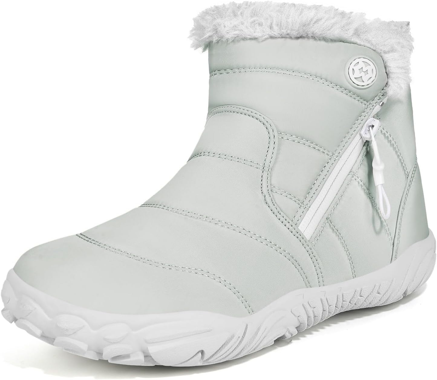 Girls Boys Barefoot Boots Waterproof Winter Snow Booties