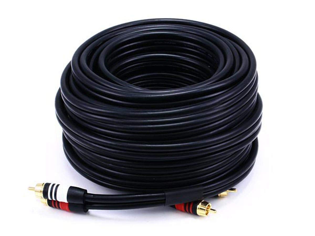 Premium Two-Channel Audio Cable - 50 Feet of Quality Sound