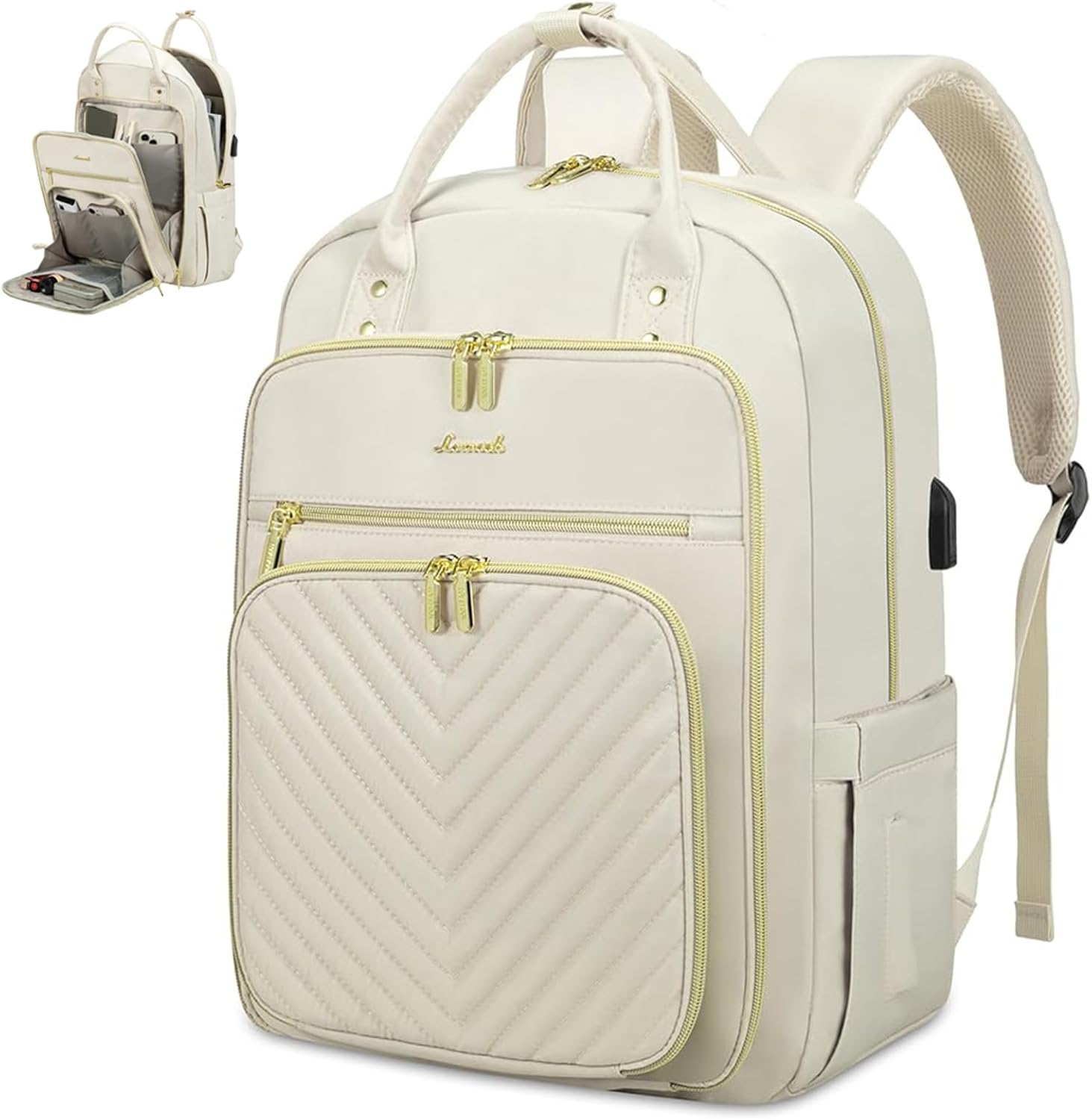 LOVEVOOK Laptop Backpack for Women - Stylish and Functional