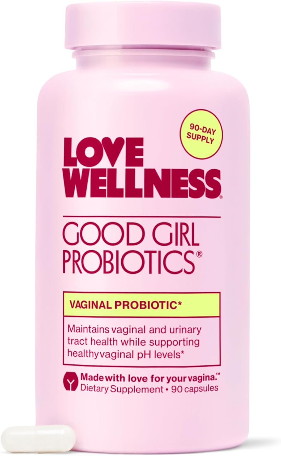 Good Girl Probiotics for Women's Vaginal Health & pH Balance