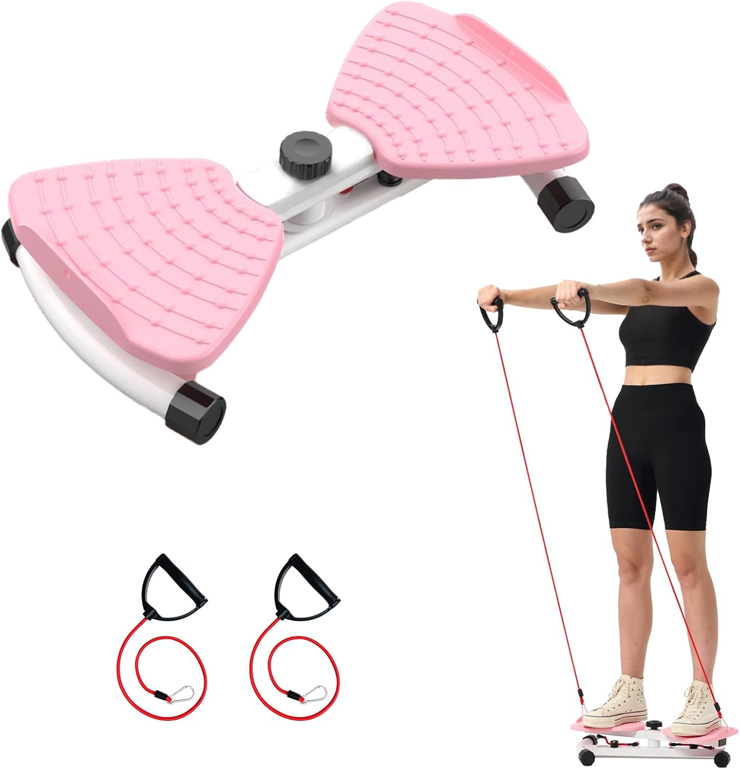 Ab Twister & Sculptor with Resistance Bands - HOTSWEAT