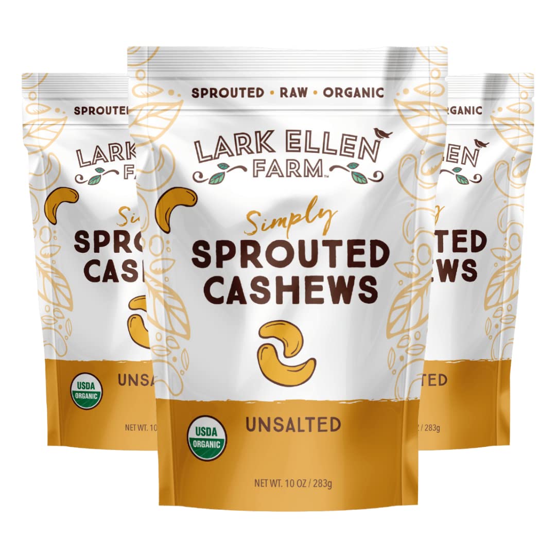 Lark Ellen Farm Organic Raw Cashews for Healthy Snacking