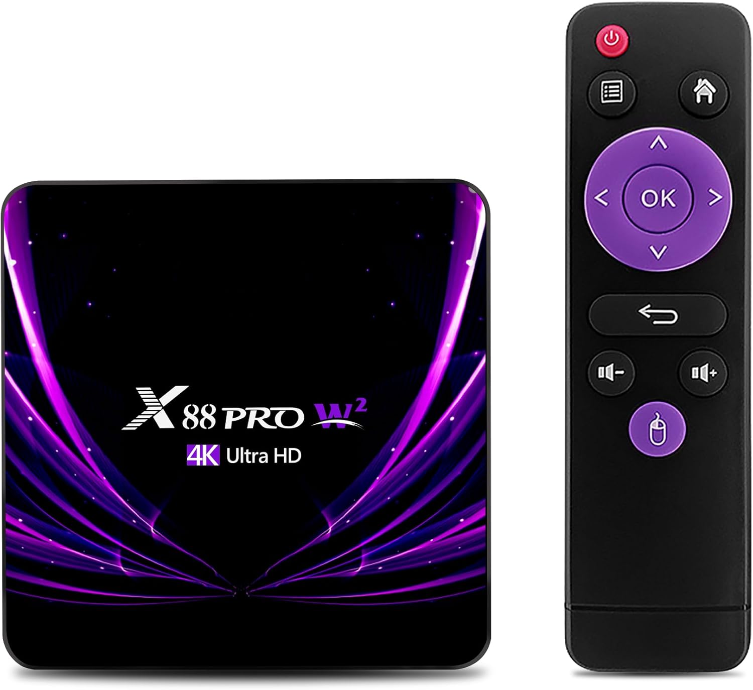 Sidiwen 4GB Quad-core Android TV Box 4K Ultra HD - Fast, Reliable Streaming