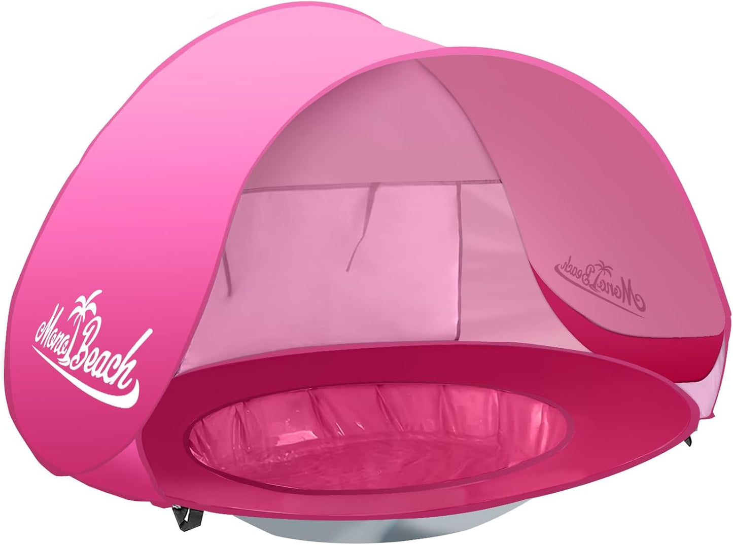 Monobeach Baby Beach Tent Pop Up Portable Shade Pool for Infants