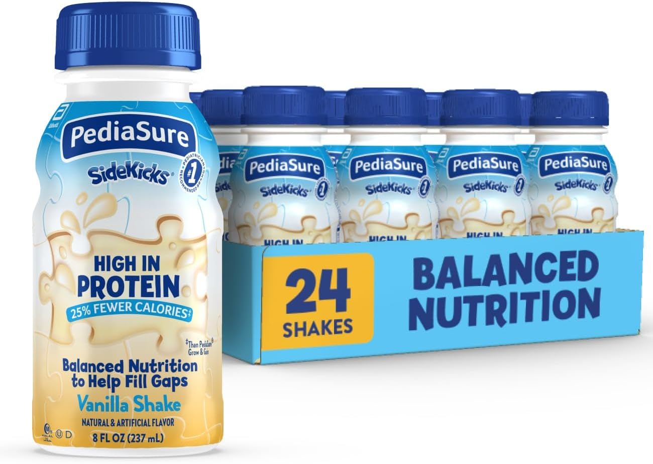 PediaSure SideKicks Kids Protein Shake for Balanced Nutrition