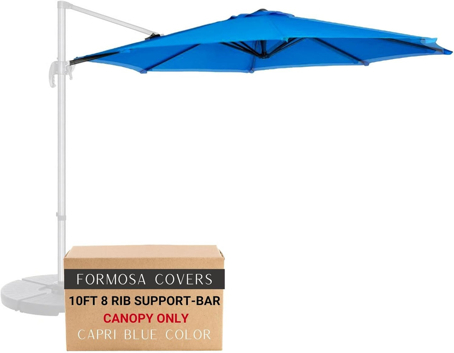Formosa Covers 10 Foot Cantilever Umbrella Replacement Canopy