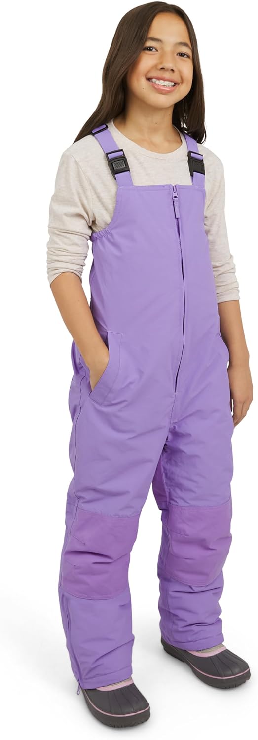 Kids Squall Waterproof Insulated Snow Bib Overalls for Winter Fun