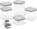 Glass Airtight Food Storage Containers 14-Piece Set - Space-Saving